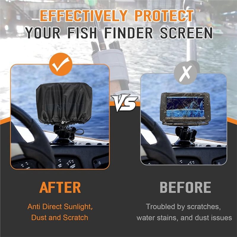 ABLB-Fish Finder Cover For Low - Fish Finder Transducer ulasan dan harga